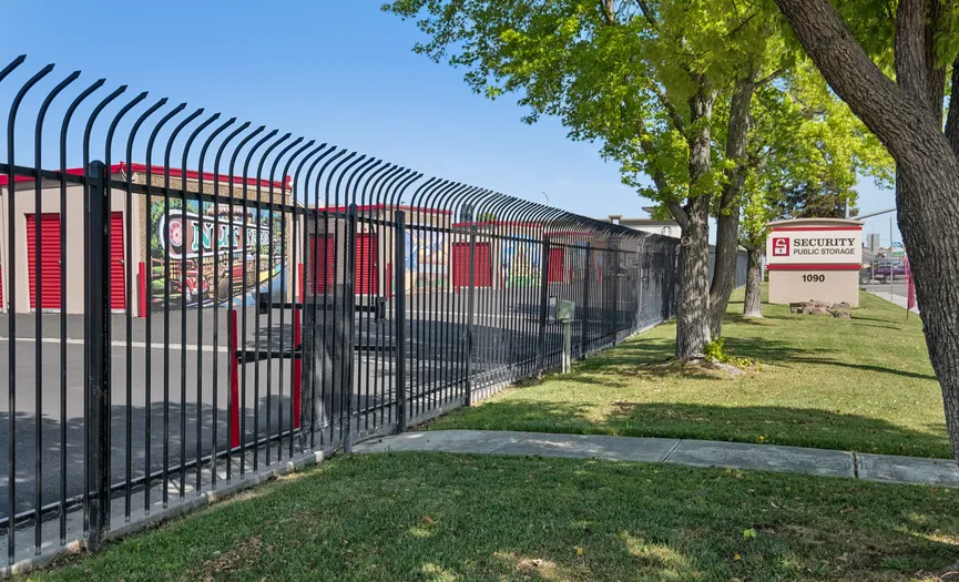 Perimeter fencing surrounding our South Vacaville facility on Leisure Town Rd