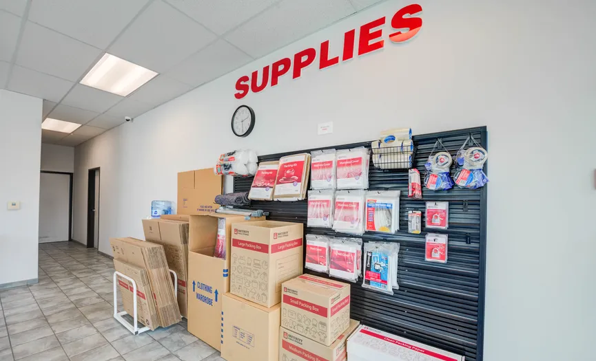 oxes, locks, and moving supplies available at Security Public Storage in City of Industry