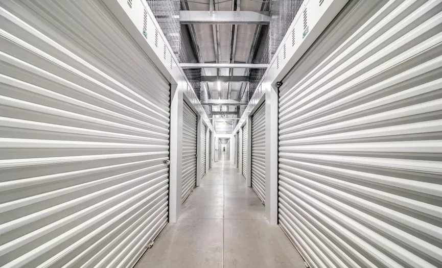 Individually alarmed indoor storage units offering secure storage in South Napa