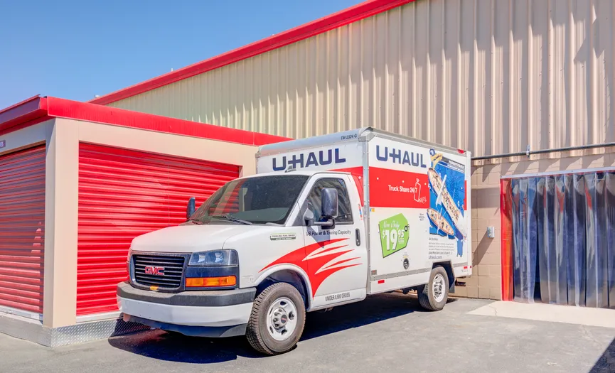 Moving truck rentals available at Security Public Storage on Marks Avenue serving West Fresno