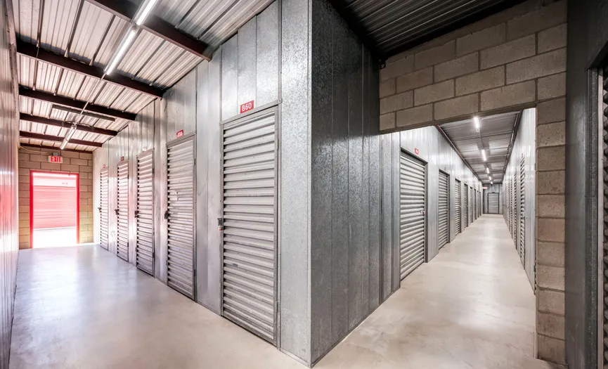 Individually alarmed indoor storage units offering secure storage in Moreno Valley