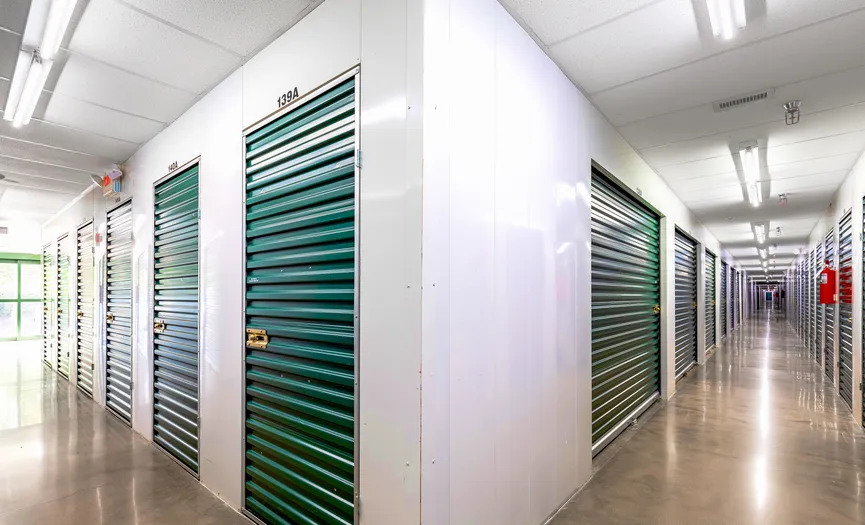 Climate controlled storage units at Security Public Storage near Broadlands in Ashburn VA