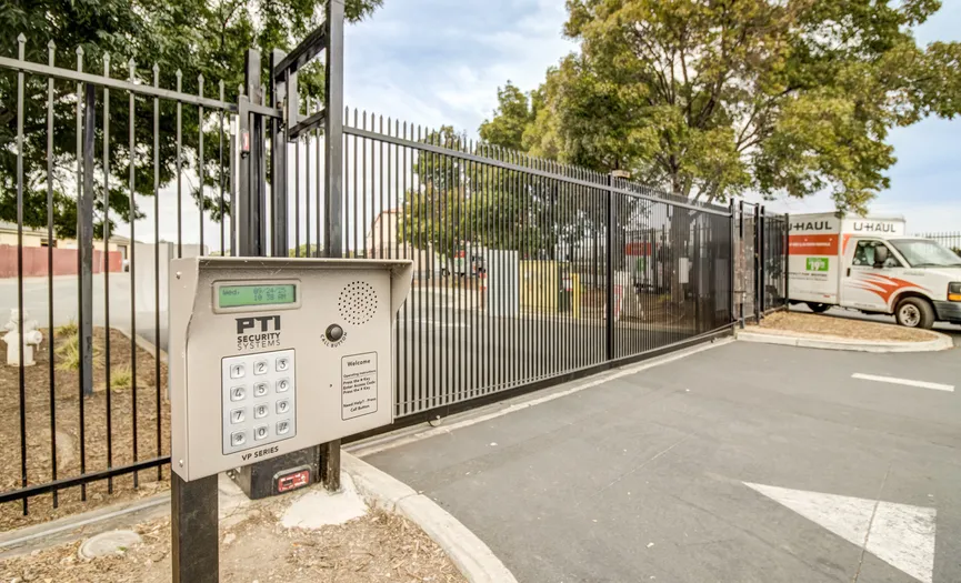 Electronic keypad entry at Security Public Storage providing secure access to storage units in Pittsburg