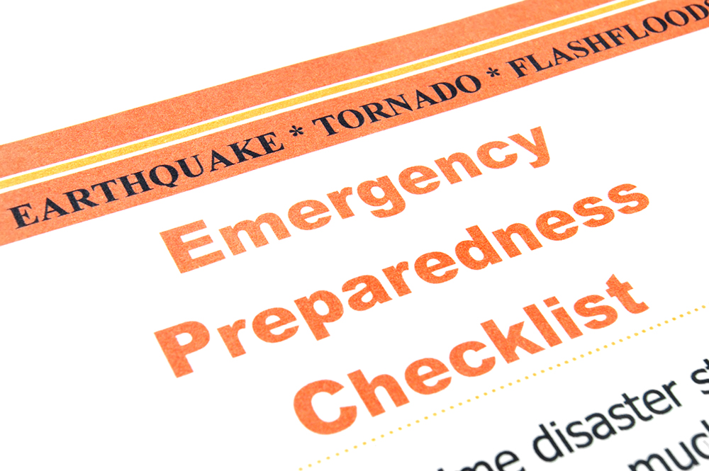 emergency preparedness checklist