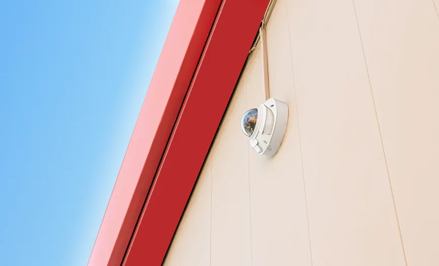 Security camera at Security Public Storage providing secure storage in San Pablo