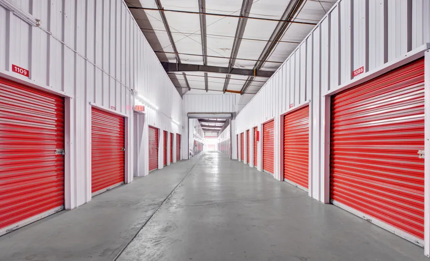 Indoor self storage units at the Security Public Storage location on Power Inn Rd serving the Power Inn area of Sacramento