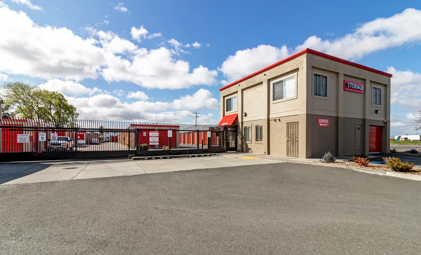 Street view of Security Public Storage, a secure self storage facility in North Vallejo along Sonoma Boulevard