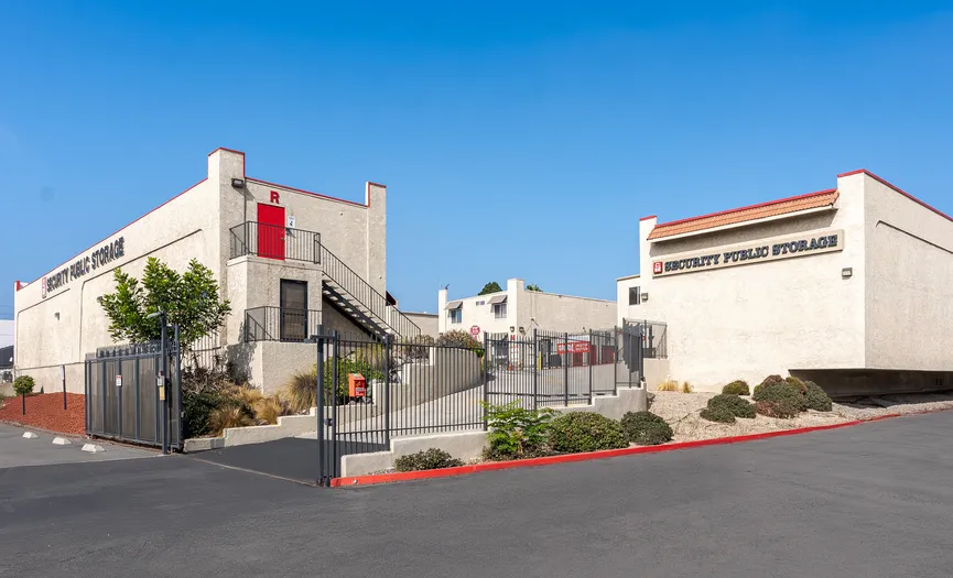 Street view of Security Public Storage, a self storage facility located on C Street in Chula Vista