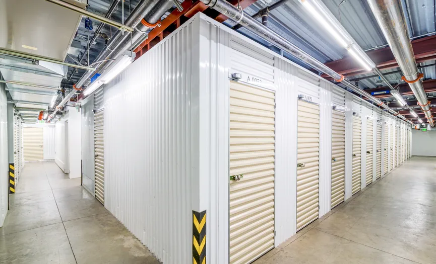Climate controlled storage units at Security Public Storage near the Mission Street corridor in Daly City