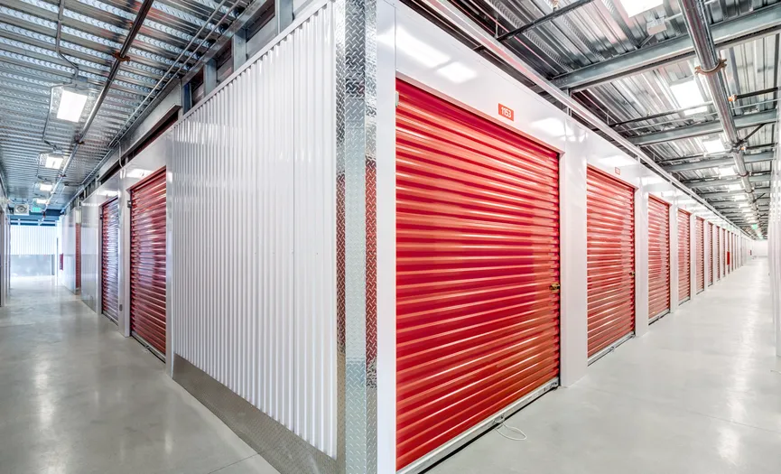Indoor storage units at Security Public Storage serving the El Cerrito Plaza area