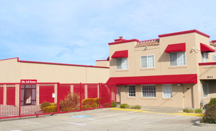 Street view of Security Public Storage, a secure self storage facility in North Richmond near Richmond Parkway