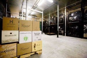 napa wine storage