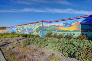 Pacific Coast Museum mural in Santa Rosa