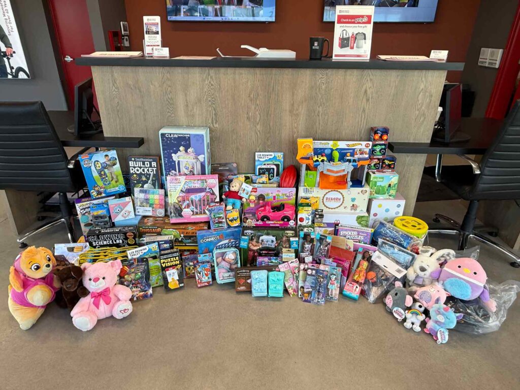 Security Public Storage Toys for Tots