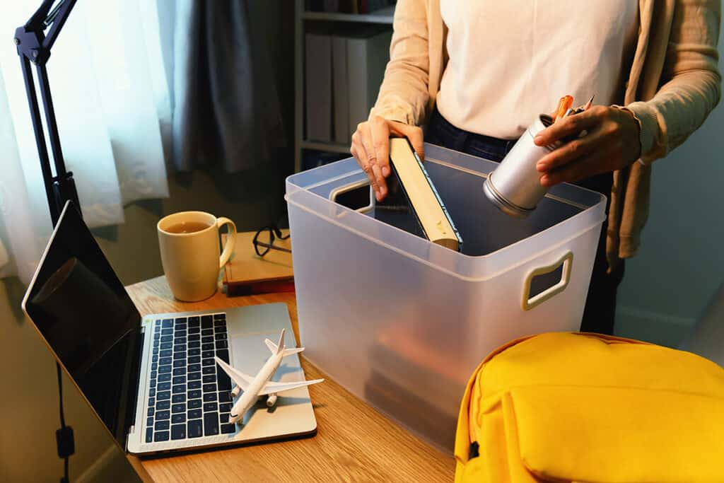 Student storage at SPS