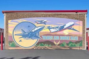 travis air force base mural
