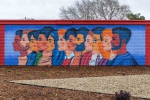 panel of vallejo mural