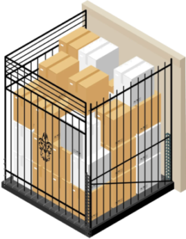 Climate controlled wine rack that can fit up to 50 cases